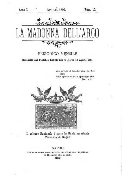 La Madonna dell'Arco periodico mensile