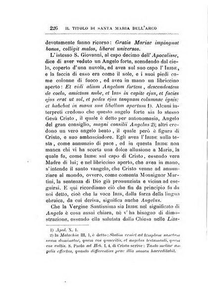 La Madonna dell'Arco periodico mensile