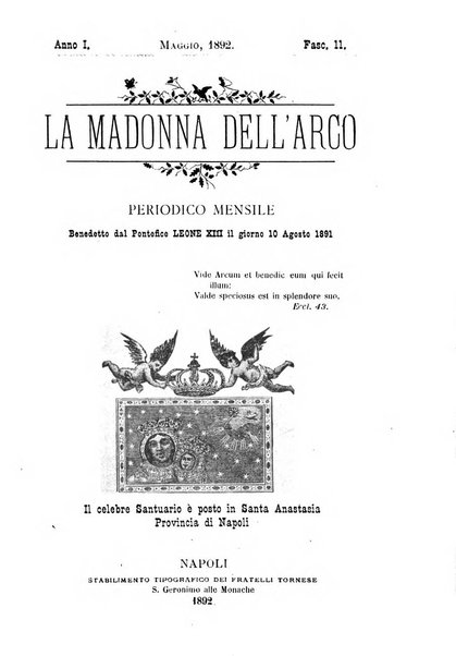 La Madonna dell'Arco periodico mensile