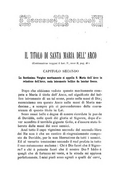 La Madonna dell'Arco periodico mensile