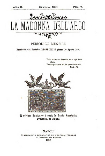 La Madonna dell'Arco periodico mensile