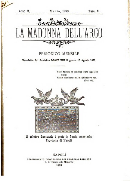 La Madonna dell'Arco periodico mensile