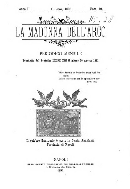 La Madonna dell'Arco periodico mensile