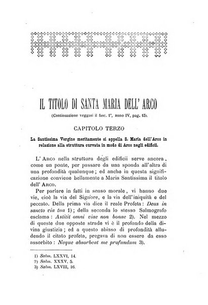 La Madonna dell'Arco periodico mensile