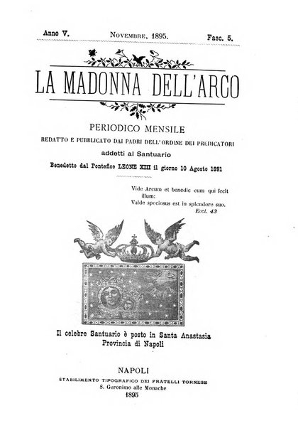 La Madonna dell'Arco periodico mensile