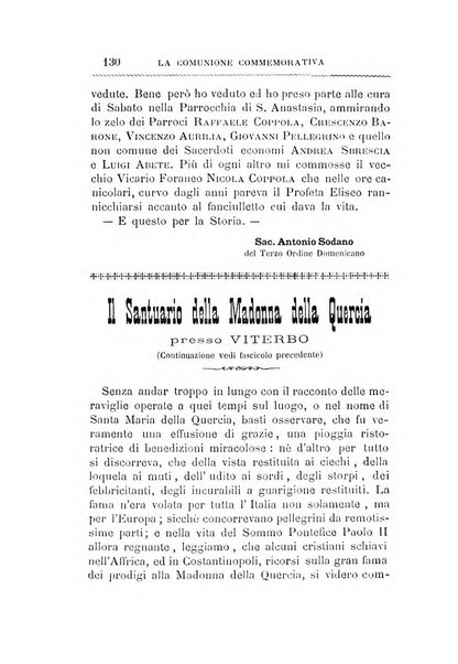 La Madonna dell'Arco periodico mensile