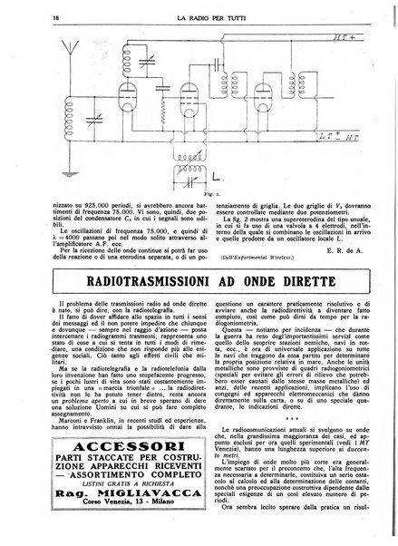 La radio per tutti rivista quindicinale di volgarizzazione radiotecnica, redatta e illustrata per esser compresa da tutti