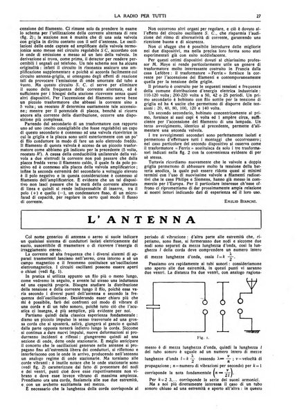 La radio per tutti rivista quindicinale di volgarizzazione radiotecnica, redatta e illustrata per esser compresa da tutti