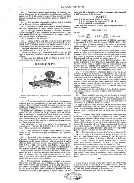 La radio per tutti rivista quindicinale di volgarizzazione radiotecnica, redatta e illustrata per esser compresa da tutti