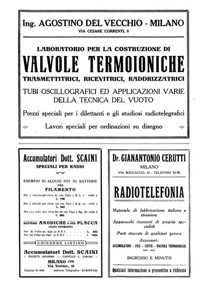 La radio per tutti rivista quindicinale di volgarizzazione radiotecnica, redatta e illustrata per esser compresa da tutti