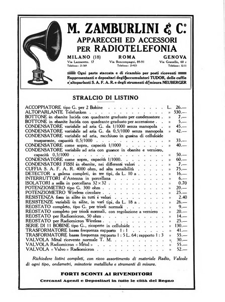 La radio per tutti rivista quindicinale di volgarizzazione radiotecnica, redatta e illustrata per esser compresa da tutti