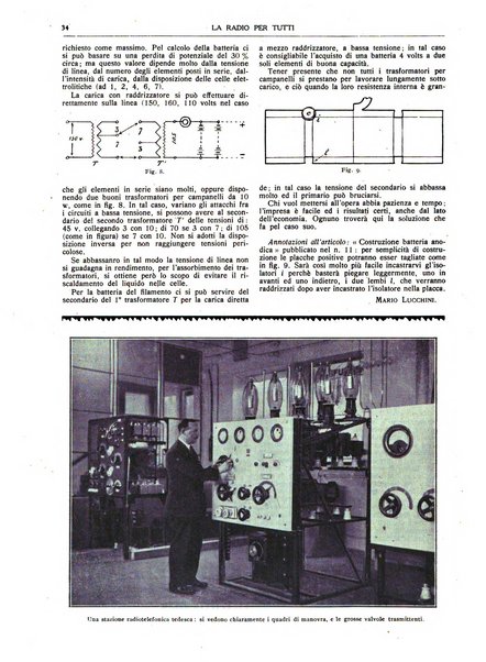 La radio per tutti rivista quindicinale di volgarizzazione radiotecnica, redatta e illustrata per esser compresa da tutti