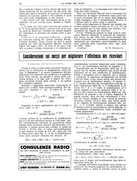 La radio per tutti rivista quindicinale di volgarizzazione radiotecnica, redatta e illustrata per esser compresa da tutti