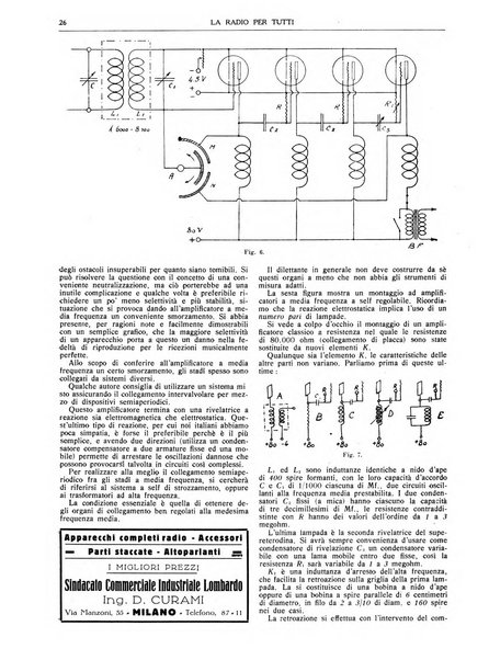 La radio per tutti rivista quindicinale di volgarizzazione radiotecnica, redatta e illustrata per esser compresa da tutti