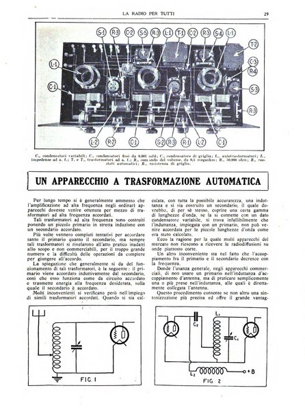 La radio per tutti rivista quindicinale di volgarizzazione radiotecnica, redatta e illustrata per esser compresa da tutti