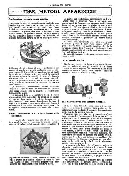 La radio per tutti rivista quindicinale di volgarizzazione radiotecnica, redatta e illustrata per esser compresa da tutti
