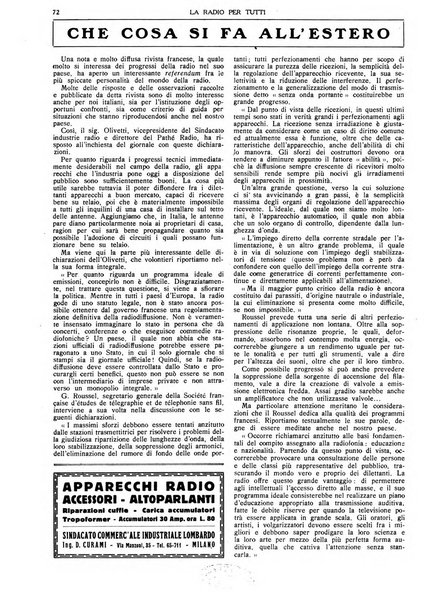 La radio per tutti rivista quindicinale di volgarizzazione radiotecnica, redatta e illustrata per esser compresa da tutti