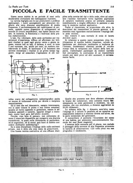 La radio per tutti rivista quindicinale di volgarizzazione radiotecnica, redatta e illustrata per esser compresa da tutti