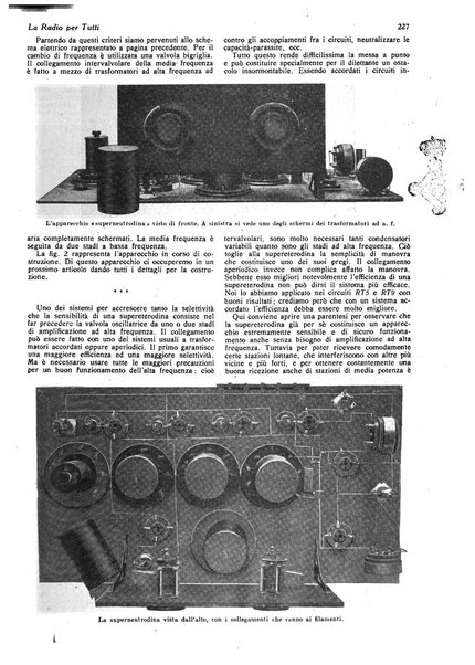 La radio per tutti rivista quindicinale di volgarizzazione radiotecnica, redatta e illustrata per esser compresa da tutti