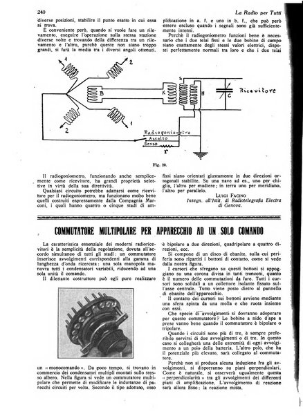 La radio per tutti rivista quindicinale di volgarizzazione radiotecnica, redatta e illustrata per esser compresa da tutti