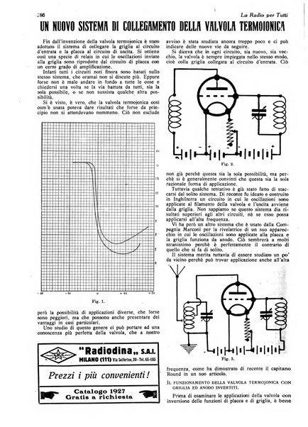 La radio per tutti rivista quindicinale di volgarizzazione radiotecnica, redatta e illustrata per esser compresa da tutti