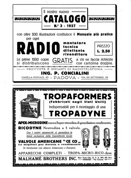 La radio per tutti rivista quindicinale di volgarizzazione radiotecnica, redatta e illustrata per esser compresa da tutti