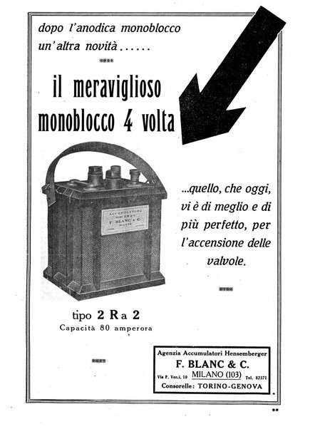 La radio per tutti rivista quindicinale di volgarizzazione radiotecnica, redatta e illustrata per esser compresa da tutti