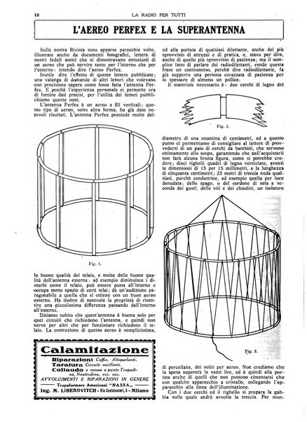La radio per tutti rivista quindicinale di volgarizzazione radiotecnica, redatta e illustrata per esser compresa da tutti