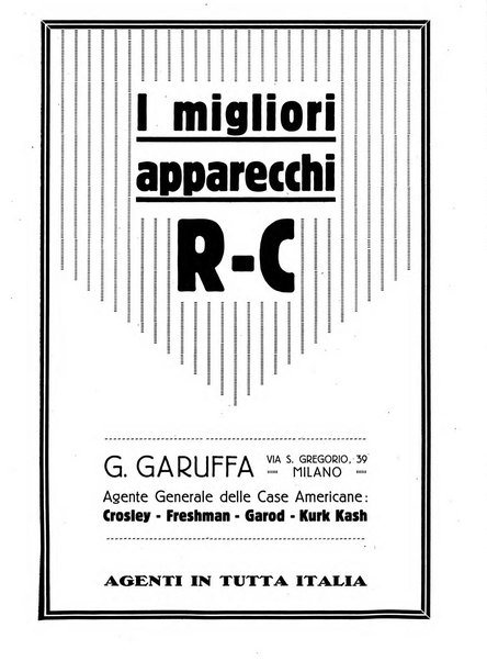 La radio per tutti rivista quindicinale di volgarizzazione radiotecnica, redatta e illustrata per esser compresa da tutti