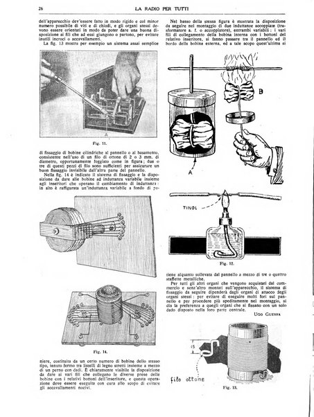 La radio per tutti rivista quindicinale di volgarizzazione radiotecnica, redatta e illustrata per esser compresa da tutti