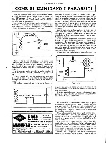 La radio per tutti rivista quindicinale di volgarizzazione radiotecnica, redatta e illustrata per esser compresa da tutti