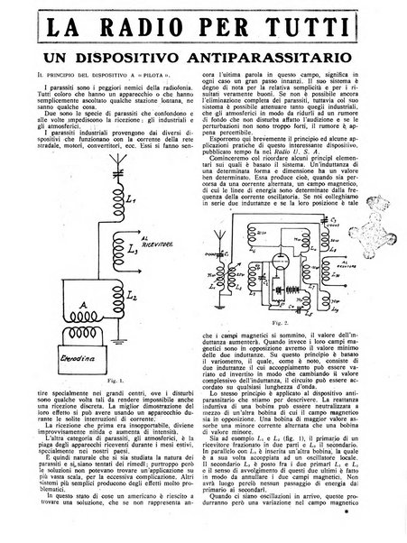 La radio per tutti rivista quindicinale di volgarizzazione radiotecnica, redatta e illustrata per esser compresa da tutti