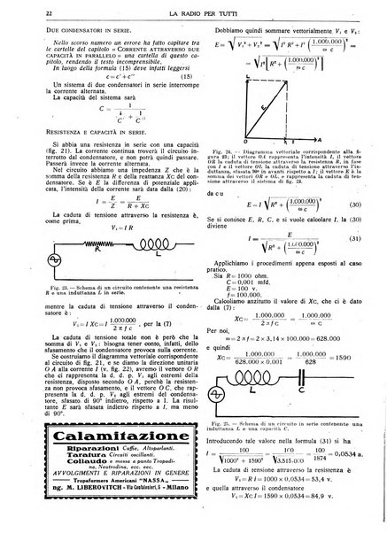 La radio per tutti rivista quindicinale di volgarizzazione radiotecnica, redatta e illustrata per esser compresa da tutti