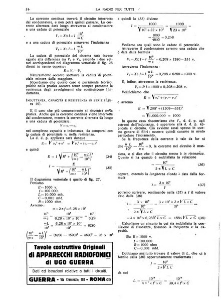 La radio per tutti rivista quindicinale di volgarizzazione radiotecnica, redatta e illustrata per esser compresa da tutti