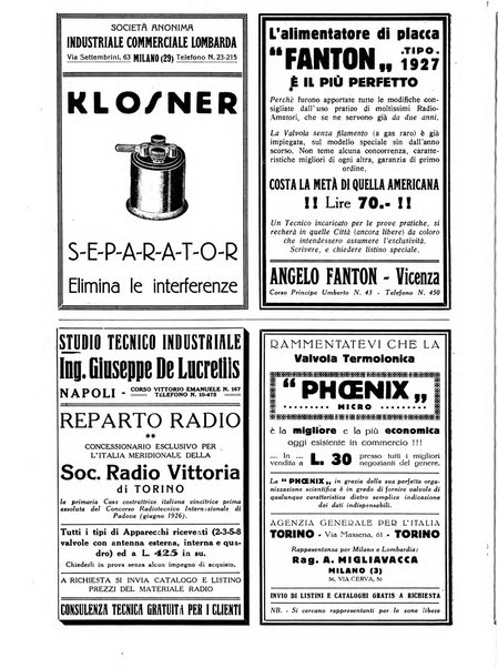 La radio per tutti rivista quindicinale di volgarizzazione radiotecnica, redatta e illustrata per esser compresa da tutti