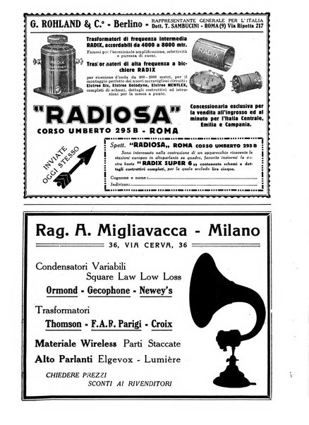 La radio per tutti rivista quindicinale di volgarizzazione radiotecnica, redatta e illustrata per esser compresa da tutti