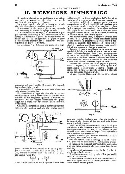 La radio per tutti rivista quindicinale di volgarizzazione radiotecnica, redatta e illustrata per esser compresa da tutti