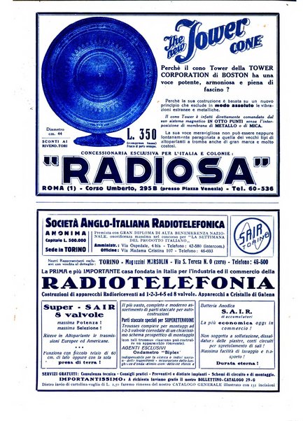 La radio per tutti rivista quindicinale di volgarizzazione radiotecnica, redatta e illustrata per esser compresa da tutti