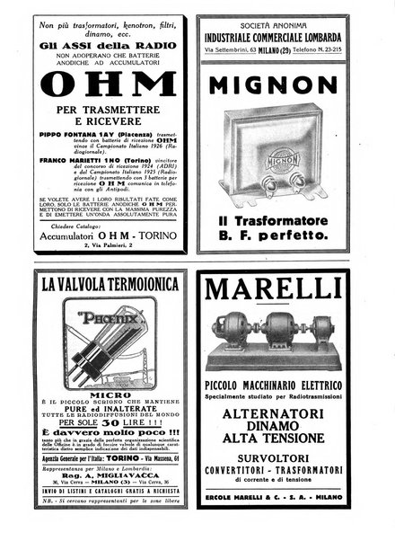 La radio per tutti rivista quindicinale di volgarizzazione radiotecnica, redatta e illustrata per esser compresa da tutti