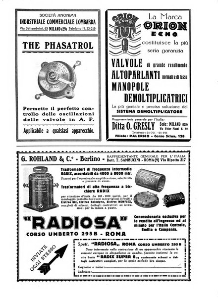 La radio per tutti rivista quindicinale di volgarizzazione radiotecnica, redatta e illustrata per esser compresa da tutti