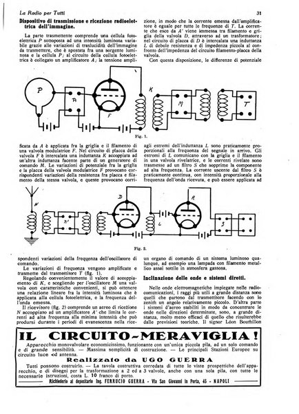 La radio per tutti rivista quindicinale di volgarizzazione radiotecnica, redatta e illustrata per esser compresa da tutti