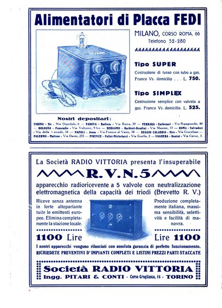 La radio per tutti rivista quindicinale di volgarizzazione radiotecnica, redatta e illustrata per esser compresa da tutti