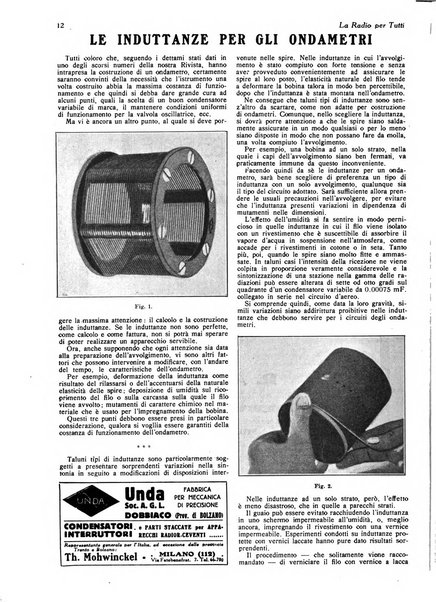 La radio per tutti rivista quindicinale di volgarizzazione radiotecnica, redatta e illustrata per esser compresa da tutti