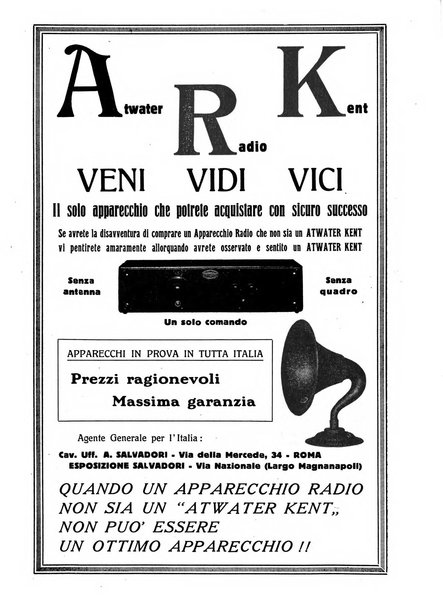 La radio per tutti rivista quindicinale di volgarizzazione radiotecnica, redatta e illustrata per esser compresa da tutti