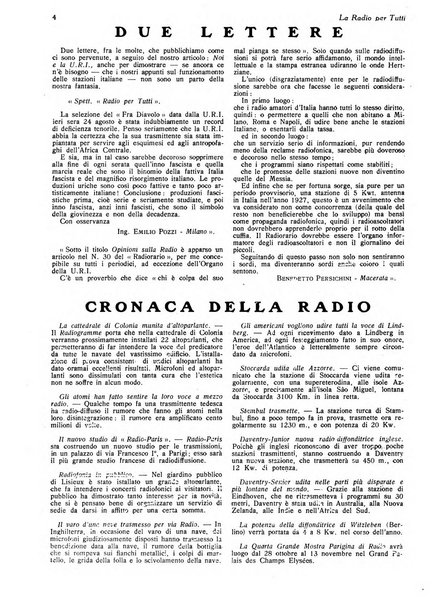 La radio per tutti rivista quindicinale di volgarizzazione radiotecnica, redatta e illustrata per esser compresa da tutti