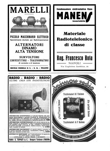 La radio per tutti rivista quindicinale di volgarizzazione radiotecnica, redatta e illustrata per esser compresa da tutti