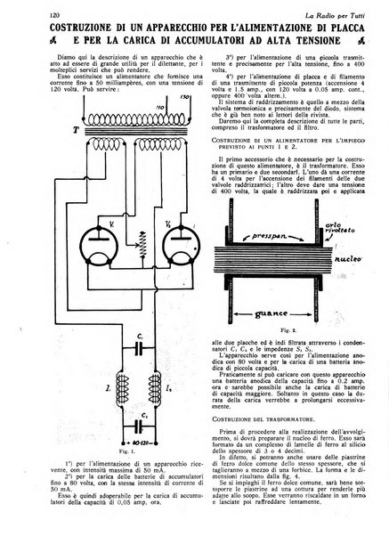 La radio per tutti rivista quindicinale di volgarizzazione radiotecnica, redatta e illustrata per esser compresa da tutti