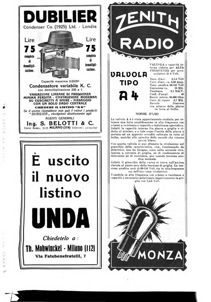 La radio per tutti rivista quindicinale di volgarizzazione radiotecnica, redatta e illustrata per esser compresa da tutti