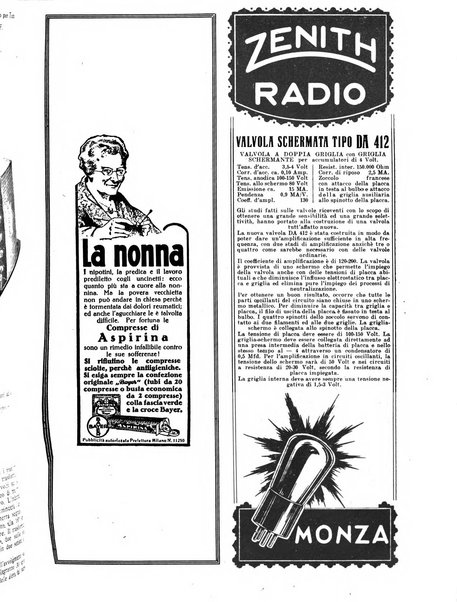 La radio per tutti rivista quindicinale di volgarizzazione radiotecnica, redatta e illustrata per esser compresa da tutti