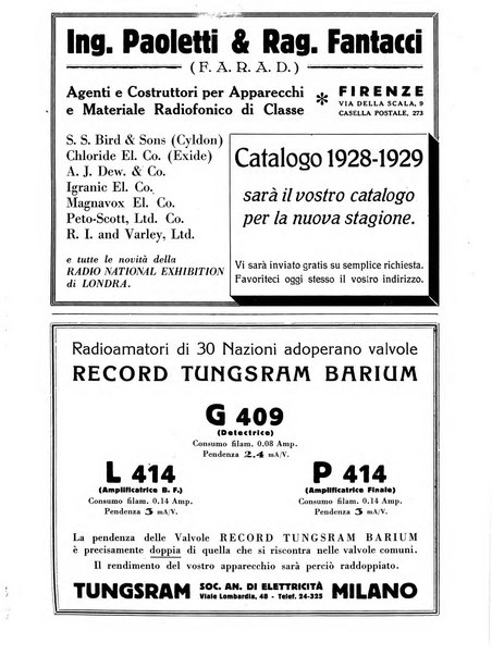 La radio per tutti rivista quindicinale di volgarizzazione radiotecnica, redatta e illustrata per esser compresa da tutti